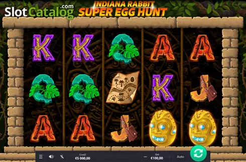 Game Screen. Super Egg Hunt slot