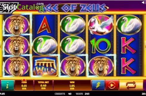 Win. Age of Zeus slot