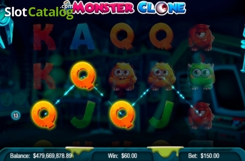 画面3. Monster Clone カジノスロット