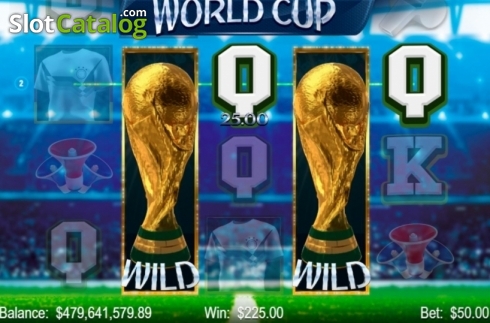 画面3. World Cup (Mobilots) カジノスロット