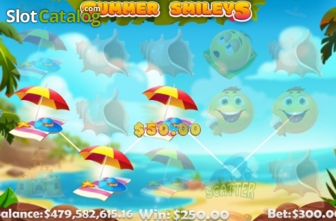 Bildschirm3. Summer Smileys slot