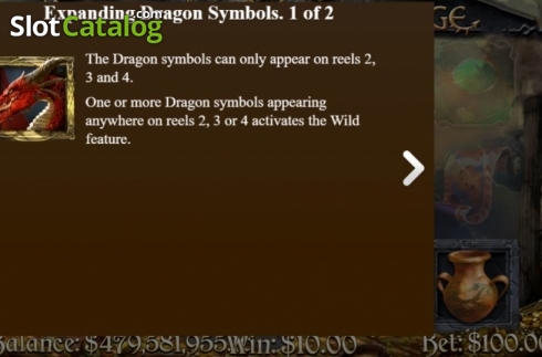 Info. Dragons Revenge (Mobilots) slot
