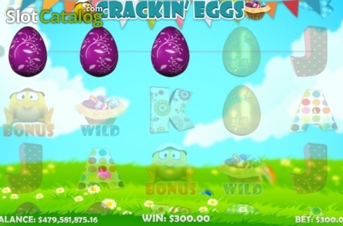 画面3. Crackin Eggs カジノスロット