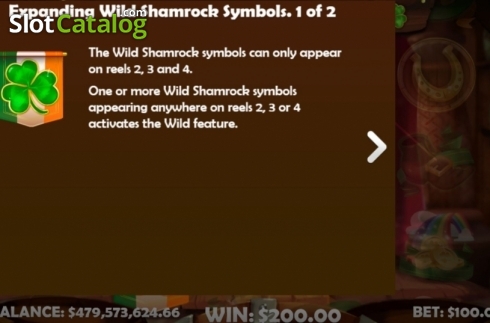 Info. Wild Shamrock (Mobilots) slot