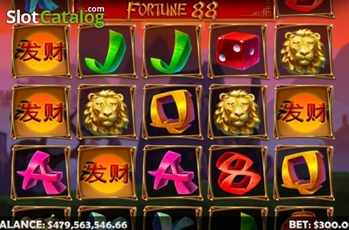 画面2. Fortune 88 カジノスロット
