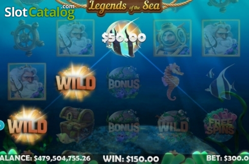 Win. Legends of the Sea (Mobilots) slot