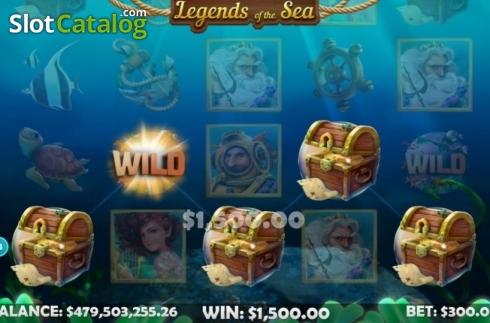 Great Win. Legends of the Sea (Mobilots) slot