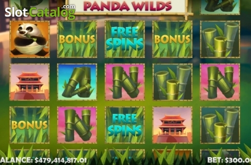 画面2. Panda Wilds カジノスロット