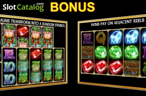 Paytable 1. Lucky Gems (Reflex Gaming) slot