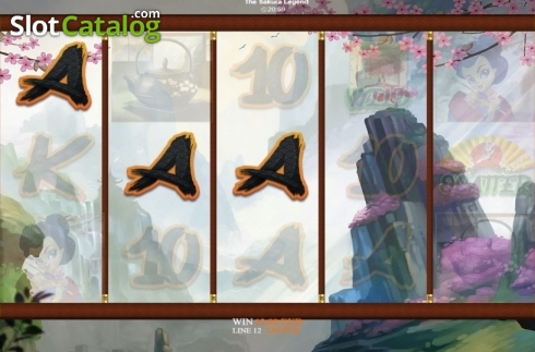 Captura de tela3. The Sakura Legend (betiXon) slot