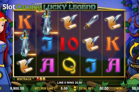 Bildschirm3. Lucky Legend slot