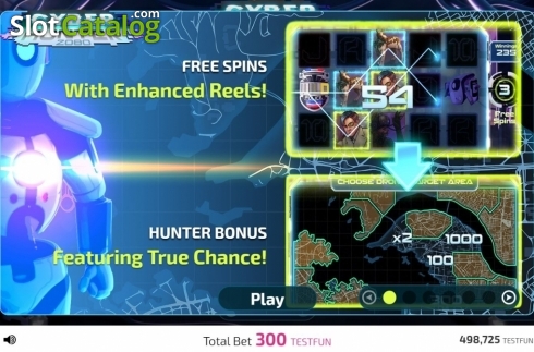Bildschirm5. Cyber Hunter 2080 slot