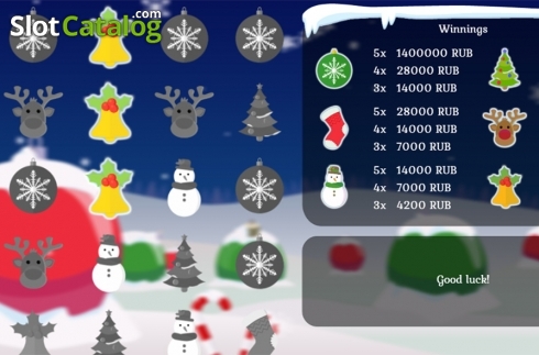 Game workflow 2. Magic of Christmas slot