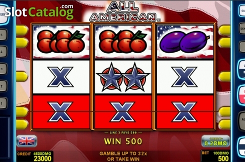 Game workflow 2. All American Deluxe slot