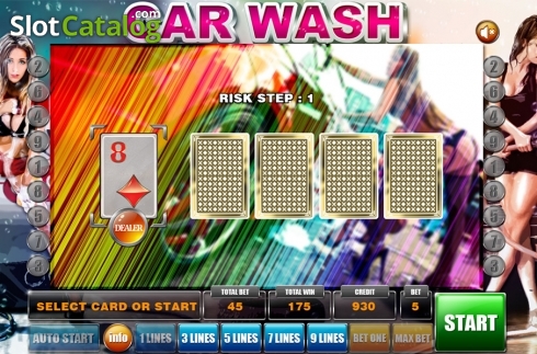 Schermo6. Car Wash slot
