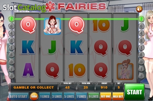 Game workflow 3. Fairies slot