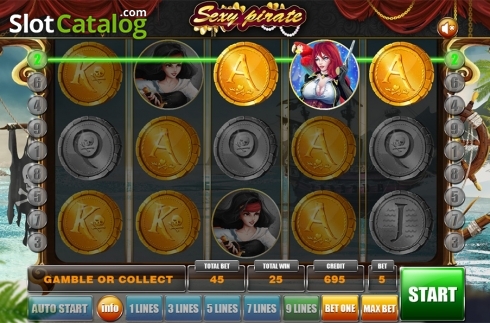 Bildschirm4. Sexy Pirates slot