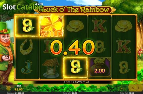 Bildschirm4. Luck O The Rainbow slot