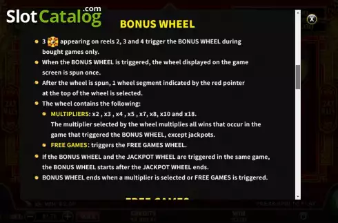 Captura de tela8. Wheel of Prosperity Dragon slot