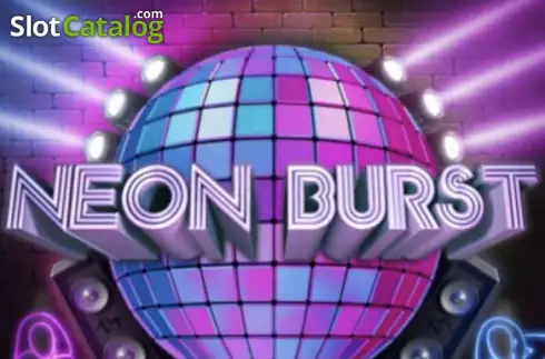 Neon Burst Logotipo