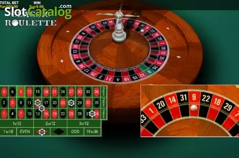 Reel screen. Roulette (One Touch) slot