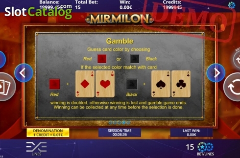 Gamble. Mirmilon slot