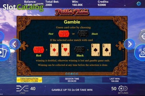 Gamble. Hidden Charm slot
