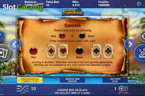 Gamble Info. Jack Sarobos slot