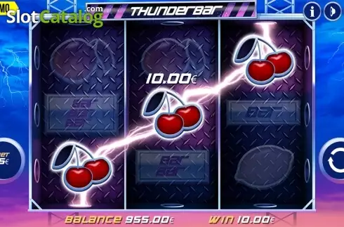 Win screen 2. ThunderBAR slot