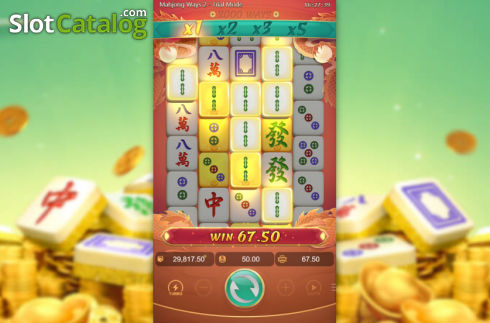 Win Screen. Mahjong Ways 2 slot