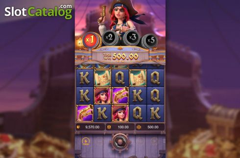 Bildschirm5. Queen of Bounty slot