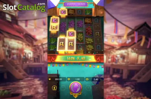 Ecran3. Thai River Wonders slot