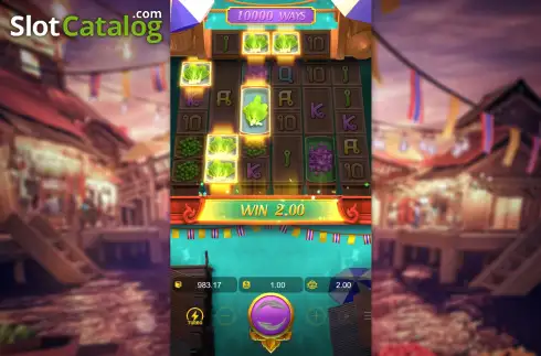 Ecran4. Thai River Wonders slot