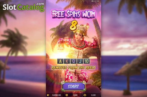Free Spins 1. Bali Vacation Infinity Reels slot