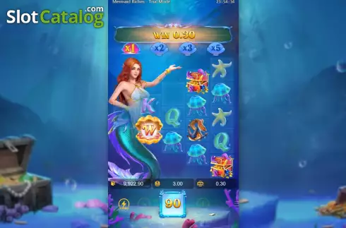 Skärmdump5. Mermaid Riches slot