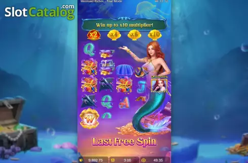 Pantalla9. Mermaid Riches Tragamonedas 