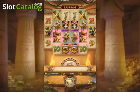 Reels Screen. Raider Jane's Crypt of Fortune slot