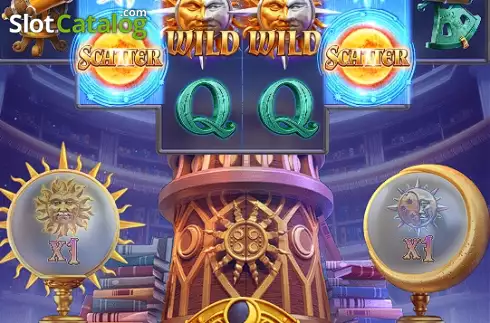 Game Screen. Destiny of Sun and Moon slot