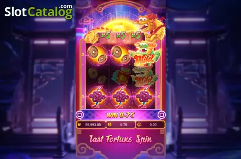 Free Spins Win Screen 2. Fortune Dragon (PG Soft) slot