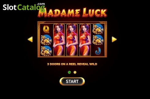画面2. Madame Luck カジノスロット