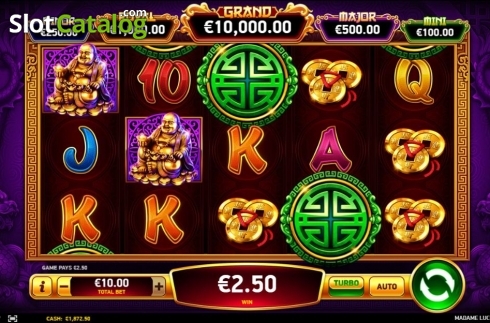 Bildschirm5. Madame Luck slot