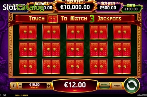 Bildschirm7. Madame Luck slot