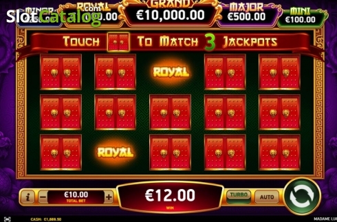 Bildschirm8. Madame Luck slot