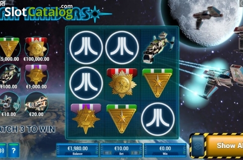 Captura de tela3. Star Raiders Scratch slot