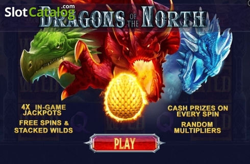 Скрин3. Dragons of the North слот