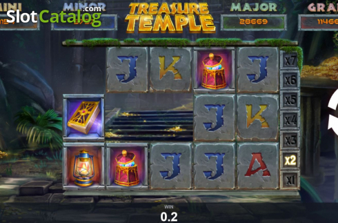 Win Screen 1. Treasure Temple slot