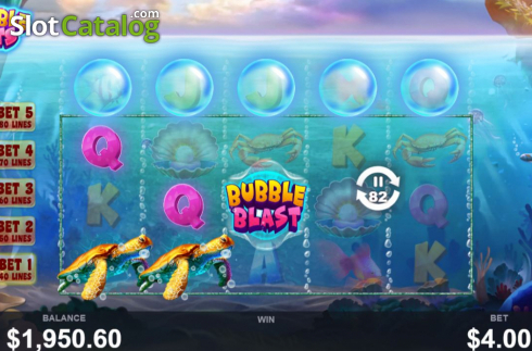 Bildschirm5. Bubble Hits slot