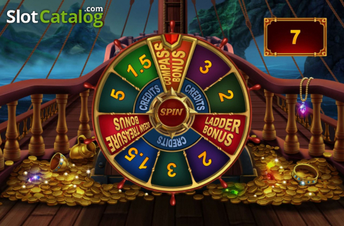 Bonus Wheel 2. Jack's Treasure slot