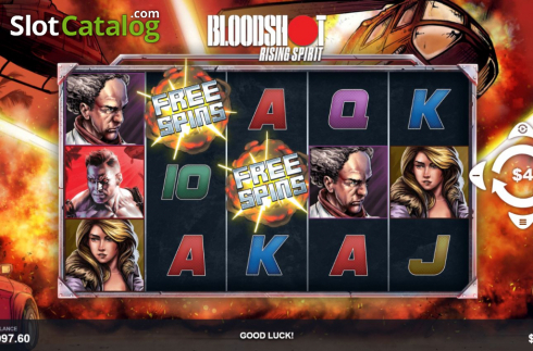 Bildschirm4. Bloodshot Rising Spirit slot