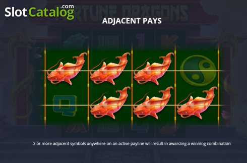 Features. Fortune Dragons (Wizard Games) slot